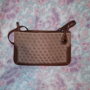 Dooney &  Bourke  Monogram Baguette  Shoulder Bag